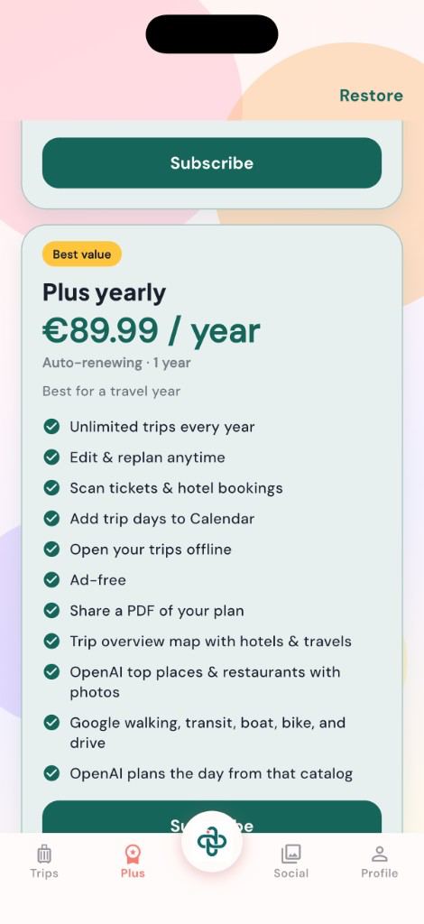 IPlan Plus plans